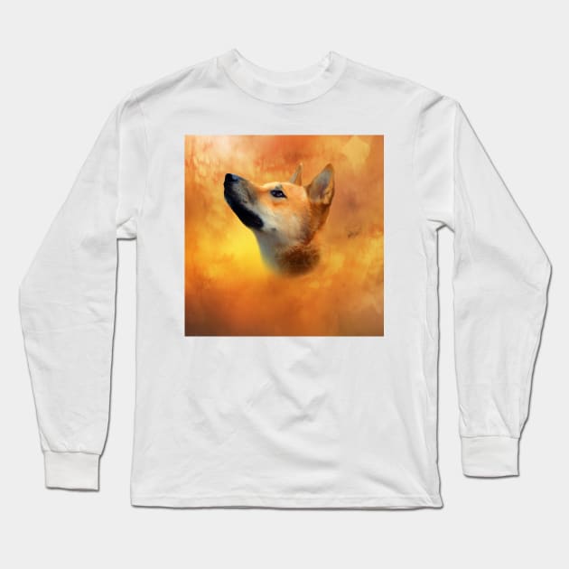 Dingo Long Sleeve T-Shirt by Guardi